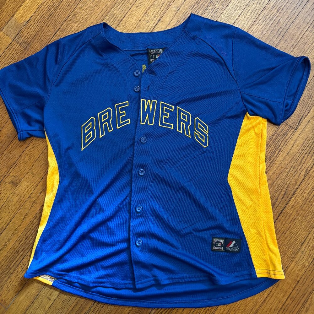 ⚾ Milwaukee Brewers Ryan Braun #8 Jersey | Adult | Women's XL
